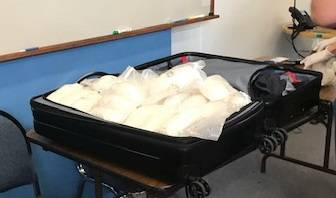 Oak Harbor police photo                                An undercover agent purchased 50 pounds of methamphetamine from suspects in Oak Harbor.