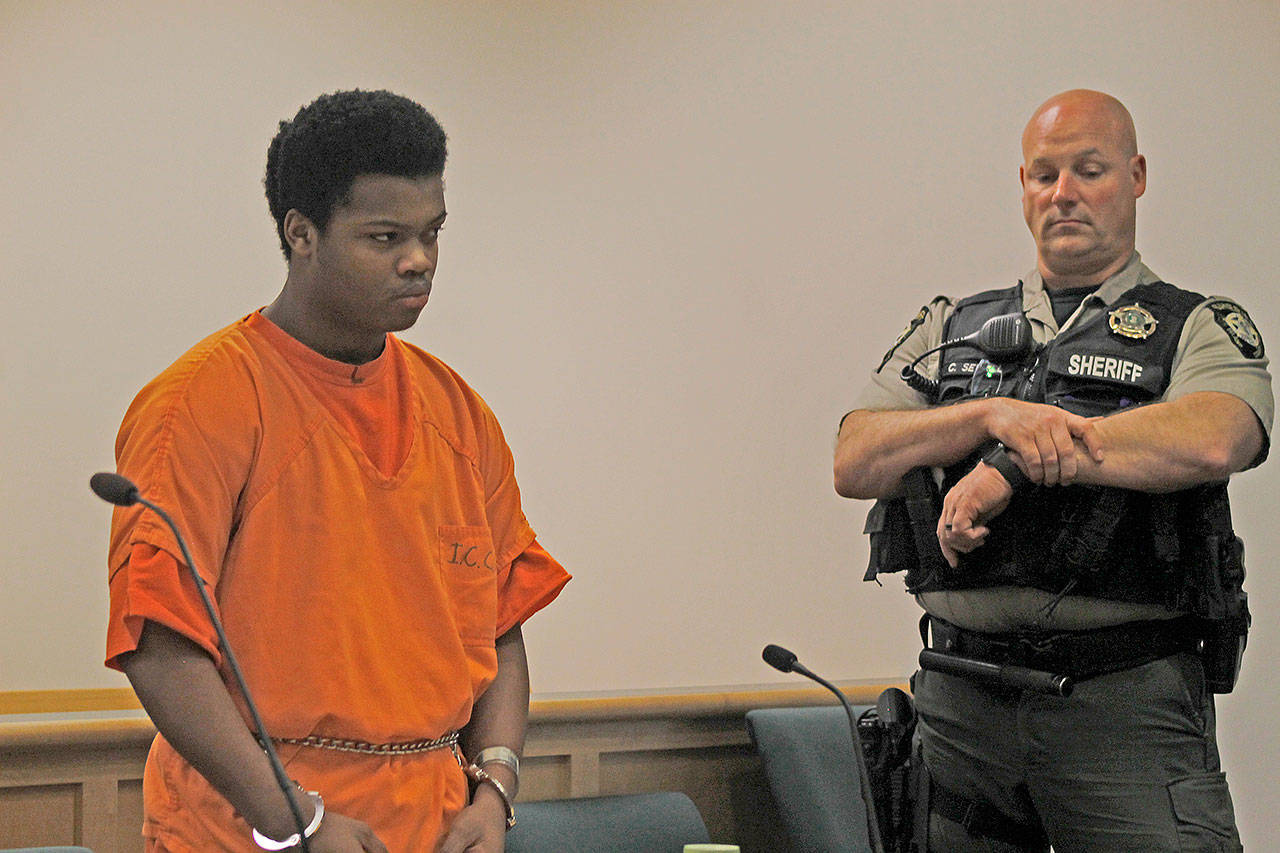 Photo by Jessie Stensland / Whidbey News-Times                                Duane Payne pleads guilty to robbery and kidnapping charge.