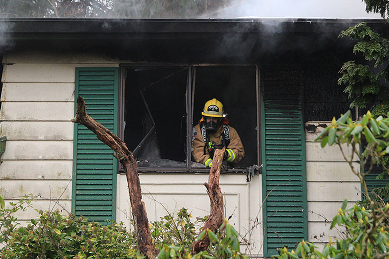 Arson suspected in North Whidbey Fire