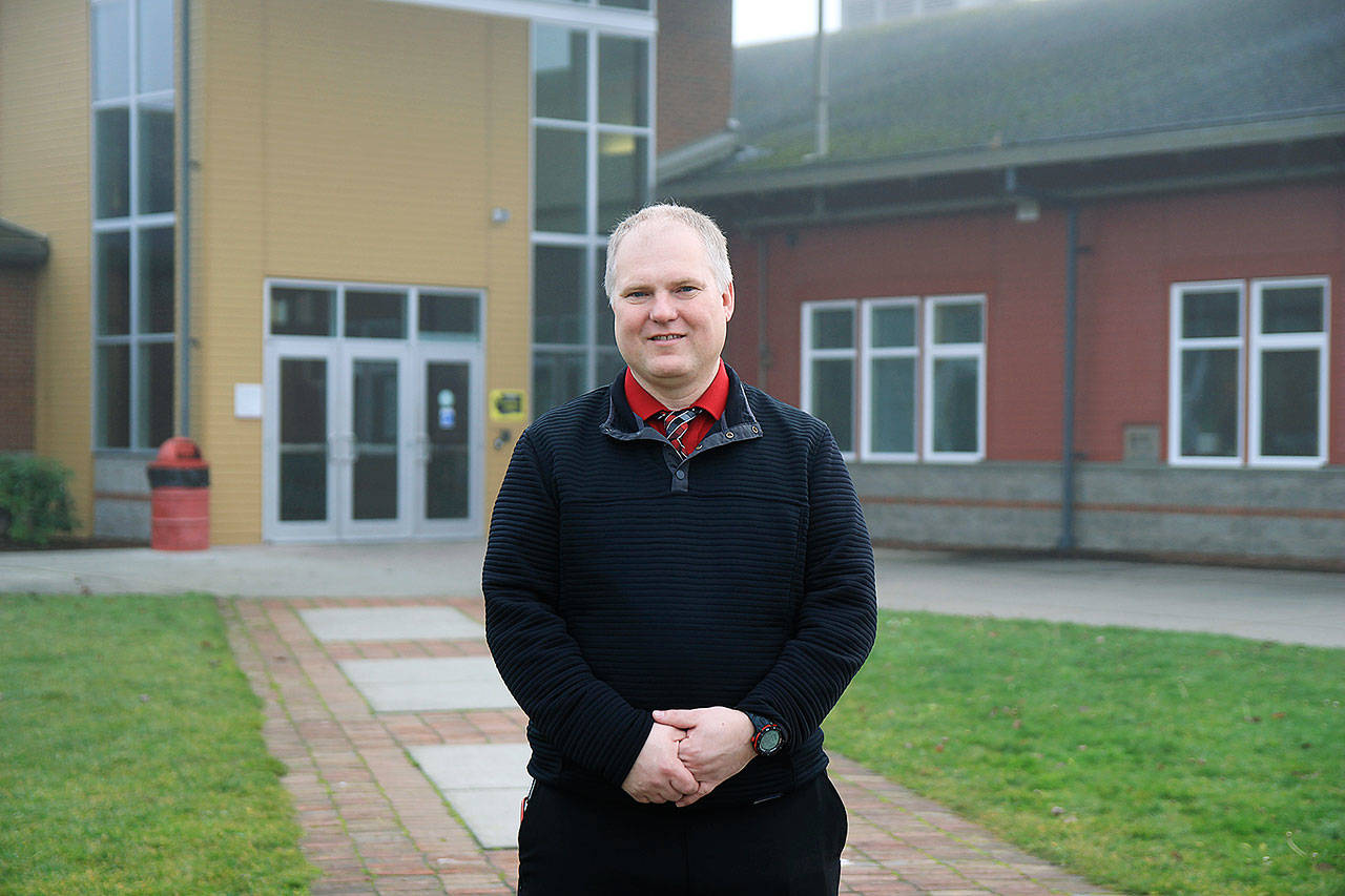 Principal Duane Baumann is planning to leave the district after this school year. <strong></strong>Photo by Laura Guido/Whidbey News-Times