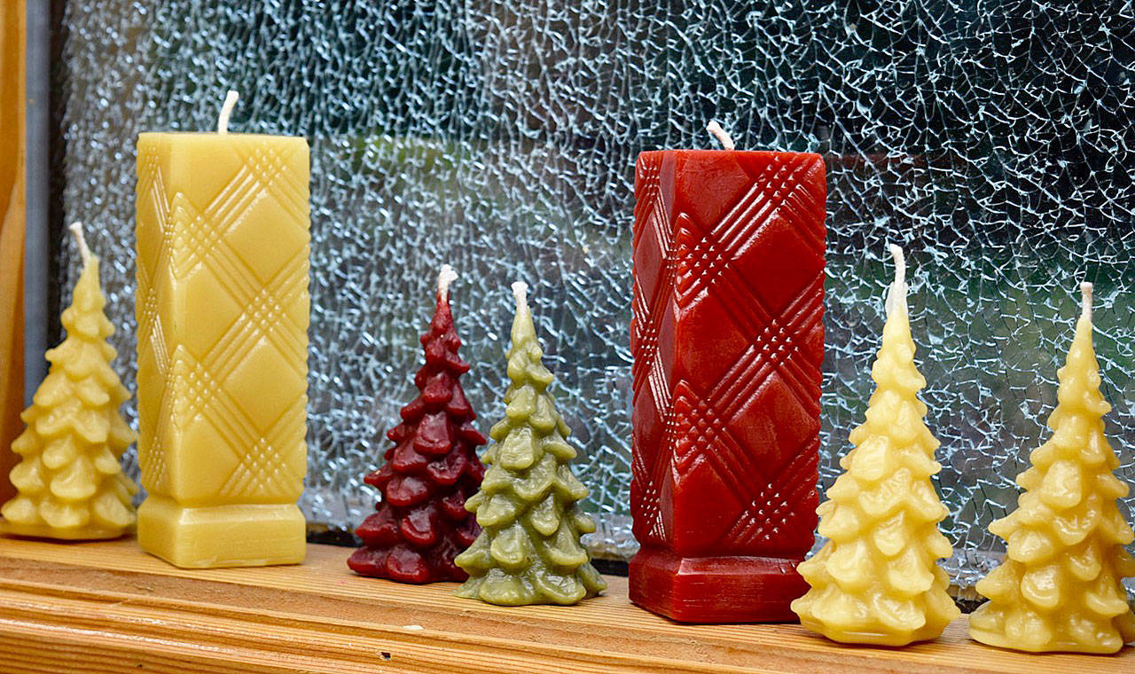 Whidbey candle artist keeps spirits bright during holiday
