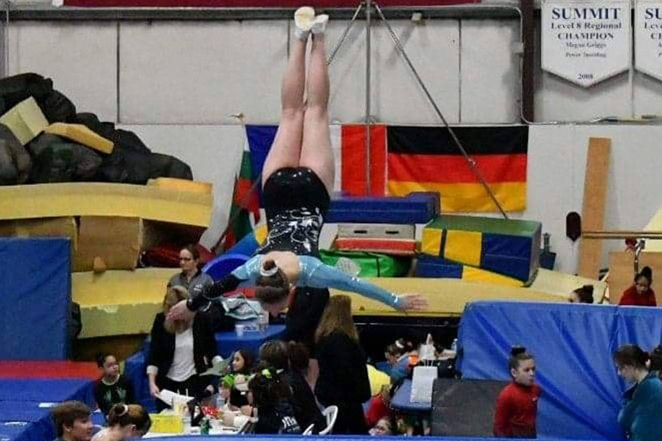Flyers soar at Summit meet / Tumbling and trampoline