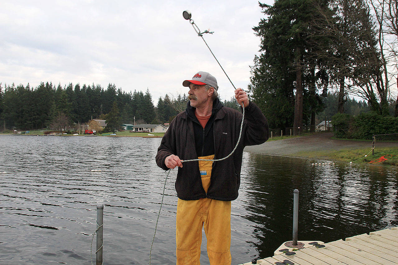 South Whidbey fisherman takes up a new type of tackle