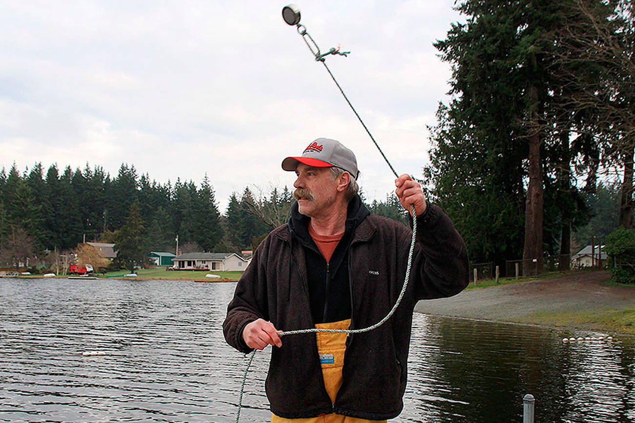 South Whidbey fisherman takes up a new type of tackle