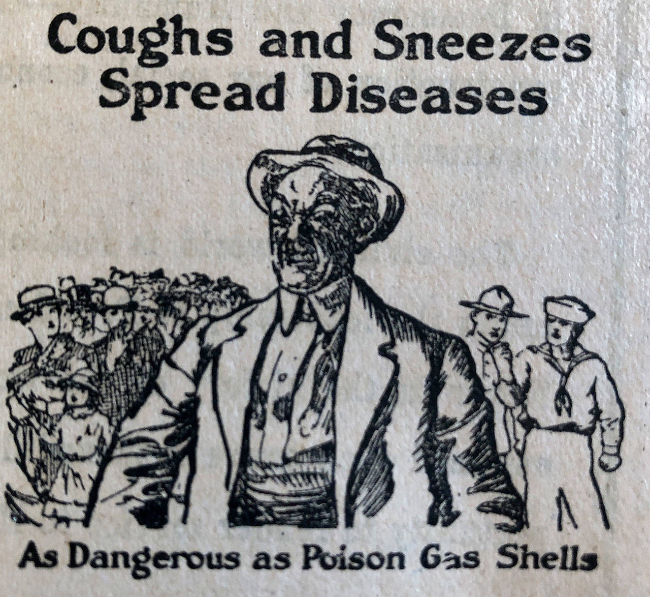 Era newspapers show Spanish flu’s impact on Whidbey