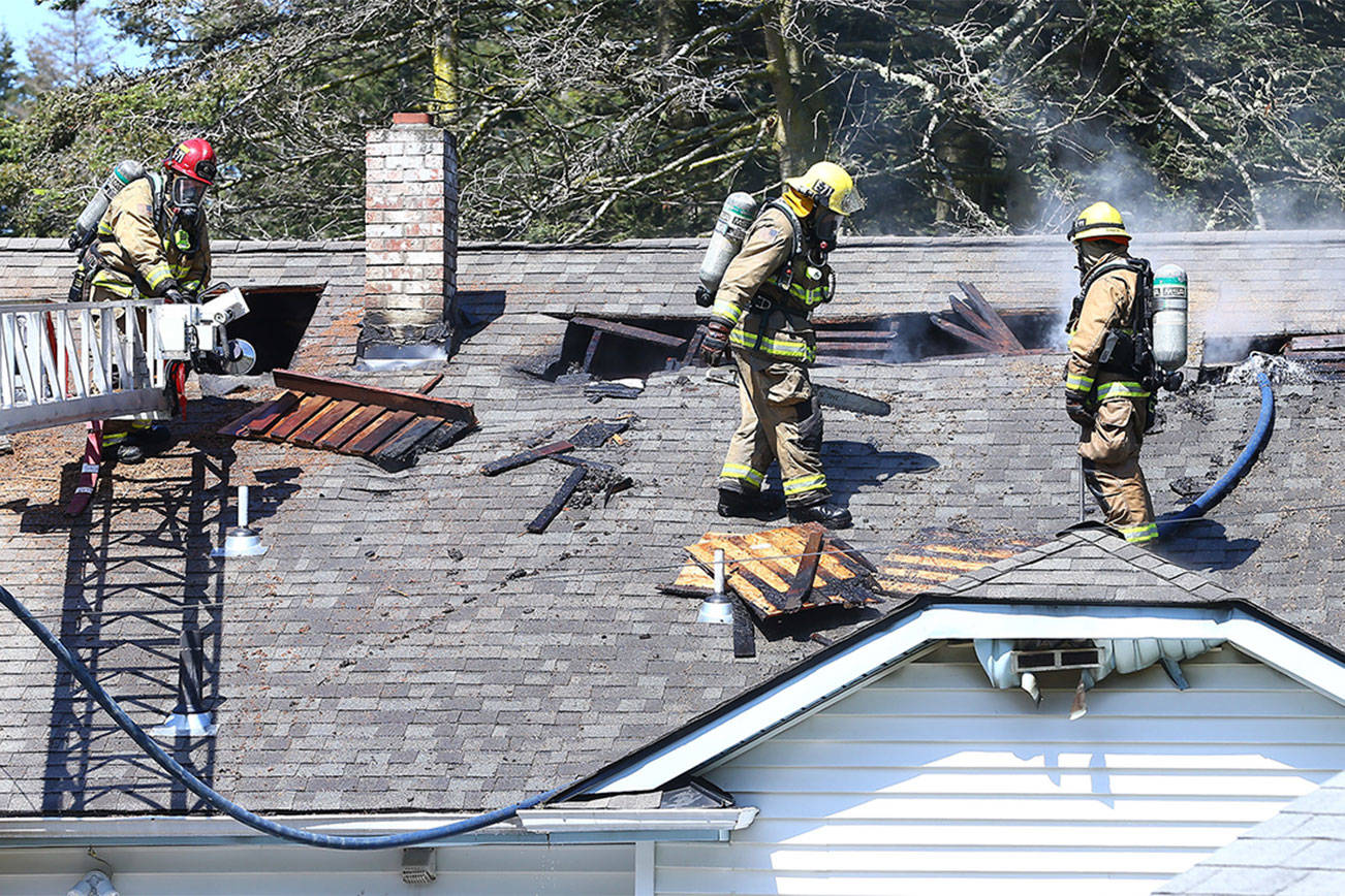 House damaged after kitchen fire spreads Whidbey NewsTimes