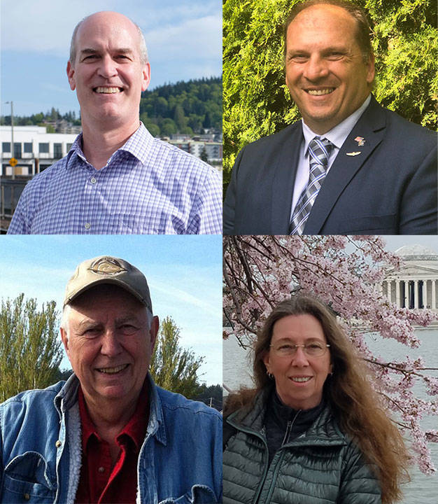Top: Rick Larsen, Tim Hazelo                                Bottom: James Golder, Carrie Kennedy