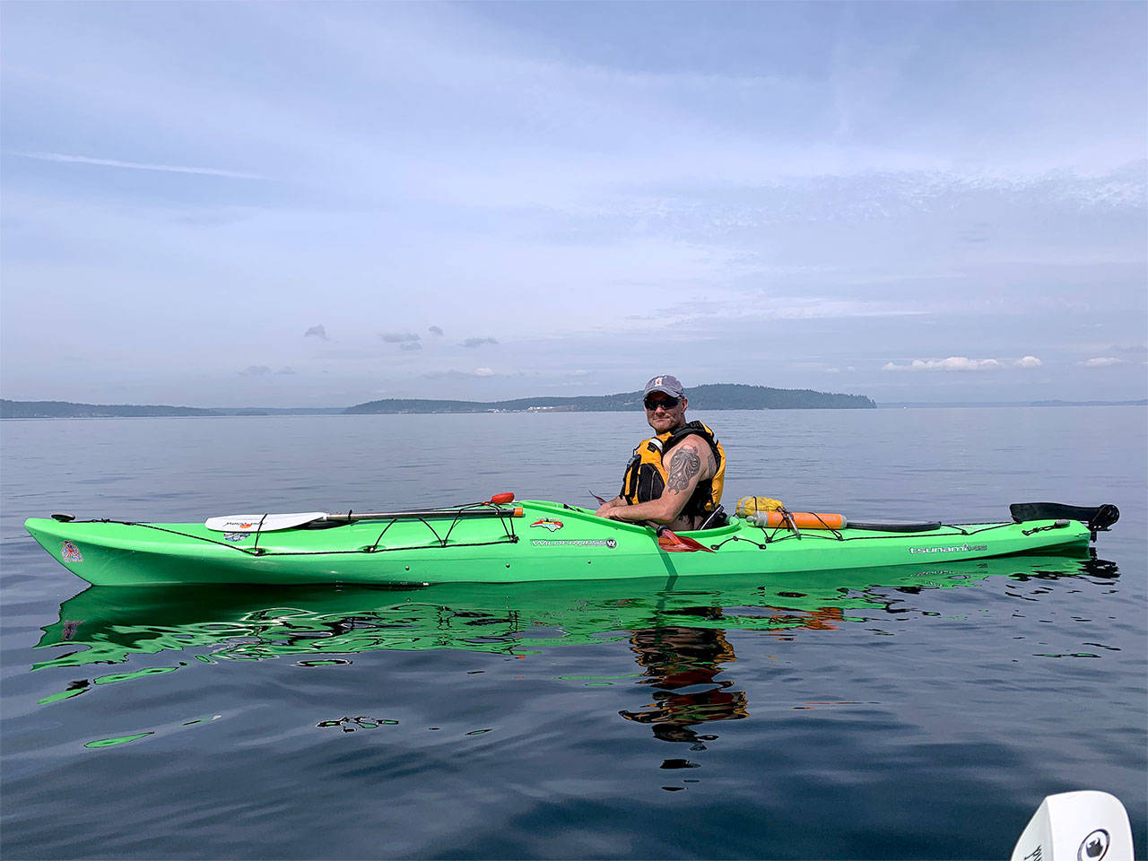 Whidbey Island Boats and Boards owner Steve Adams has paddled all over the world, but says Whidbey Island’s world-class scenery make it an ideal place to explore. Photo provided.