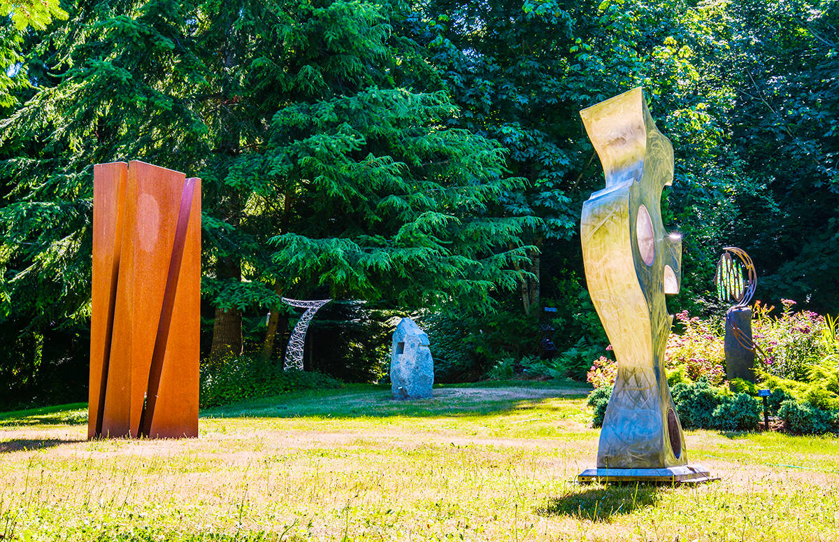 Some sculptures from the Matzke Gallery! Photo credit goes to Jack Penland.
