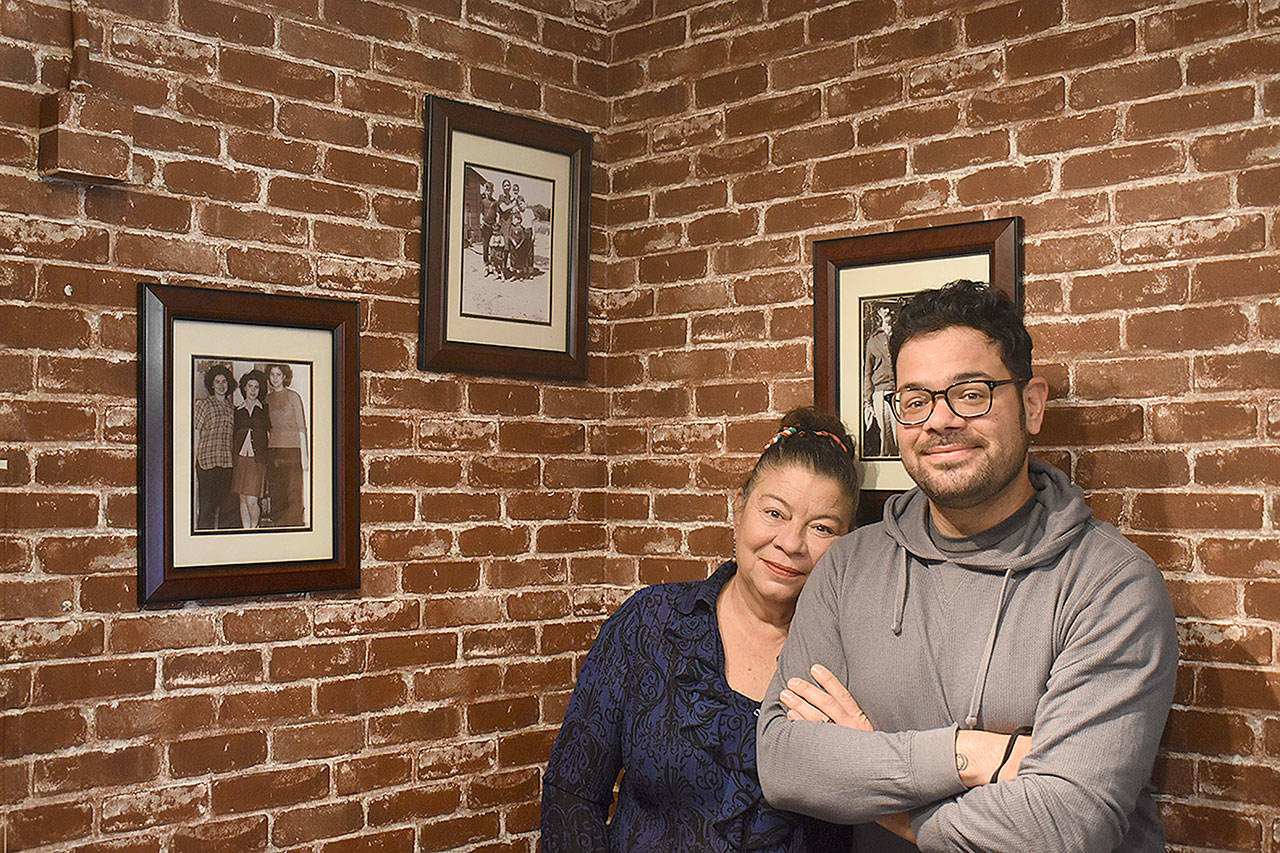 Photo by Emily Gilbert/Whidbey News-Times
Jackie Huerta and her son, Thomas Huerta, said the first few hours of Zanini’s Delicatessen opening day were busy but she called it a perfect day. The next day they had to close in order to prepare for new COVID-19 restrictions.