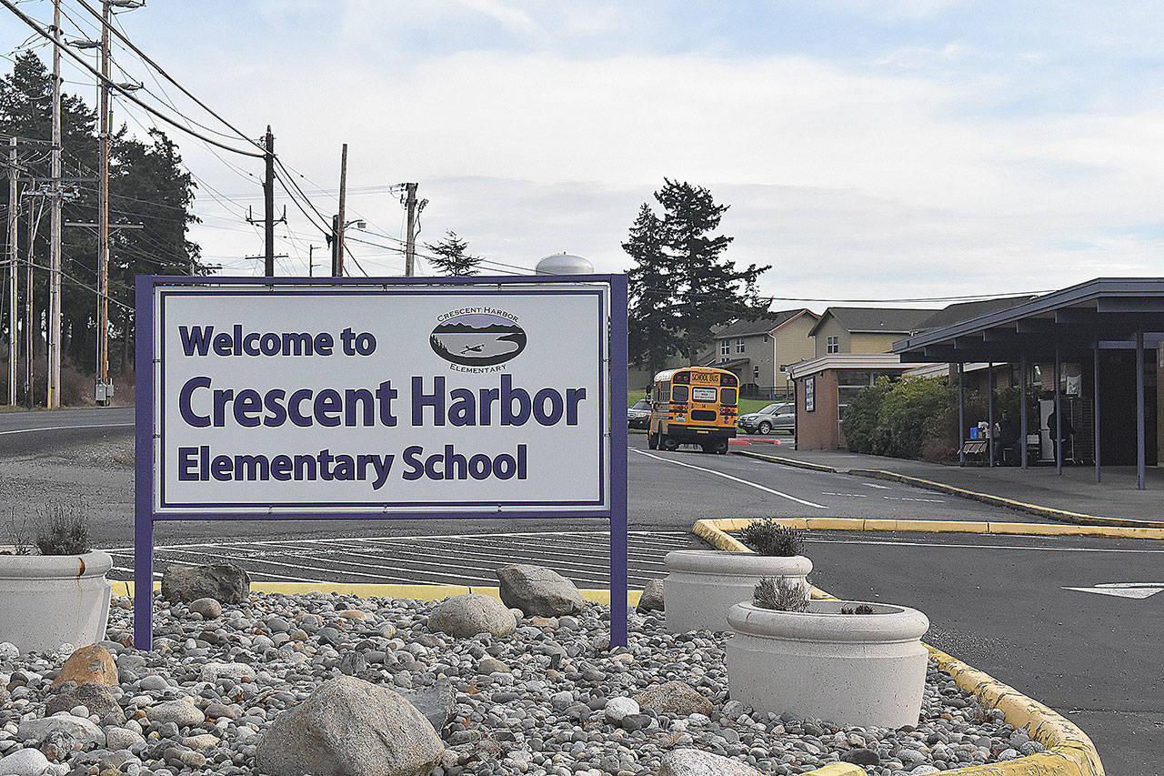 Crescent Harbor Elementary is one of the five schools Oak Harbor Public Schools wants to replace with a bond that could be on the ballot in 2022. Photo by Emily Gilbert/Whidbey News-Times