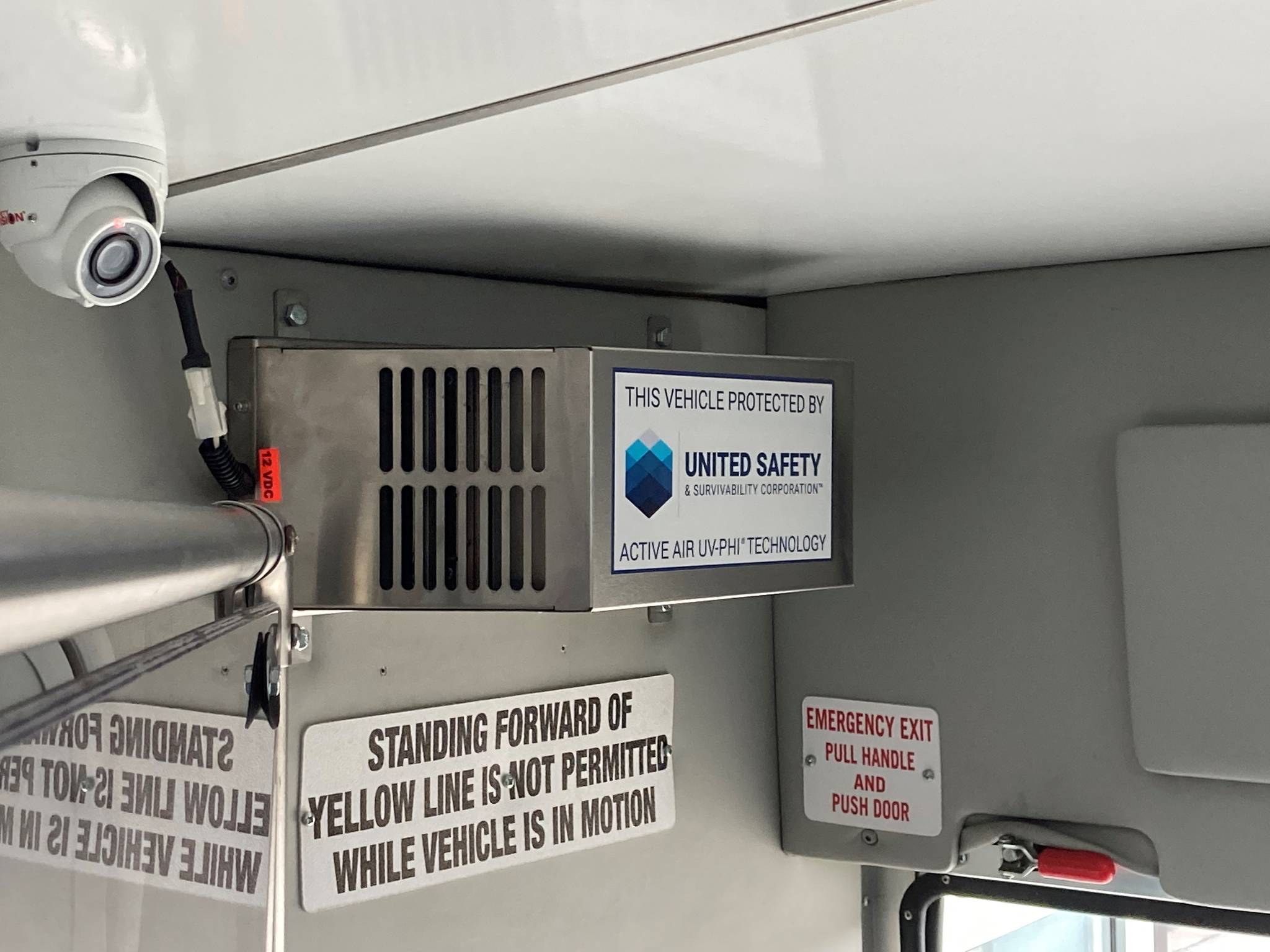 Island Transit is installing new air purification systems on all of its buses. (Photo provided)