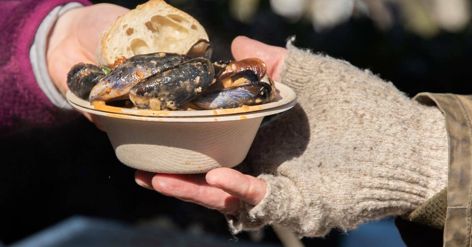 Photo by Jack Penland
The beloved Penn Cove Musselfest is returning, though ticket sales will be drastically reduced.