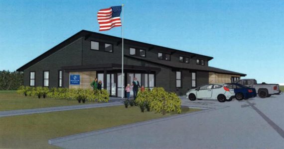 A rendering of the new Coupeville Boys and Girls Club building shows what it will look like after construction. (Image courtesy of the Boys and Girls Club)