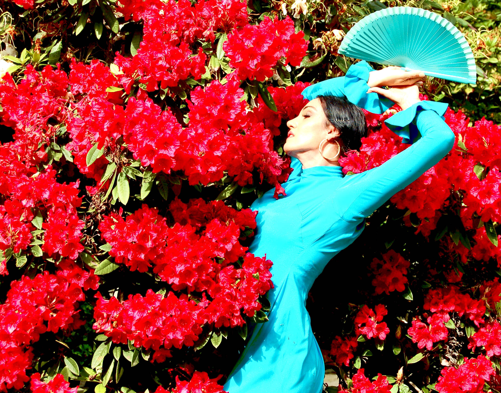 Savannah Fuentes will be performing traditional flamenco dancing in Langley. (Photo provided by Savannah Fuentes)