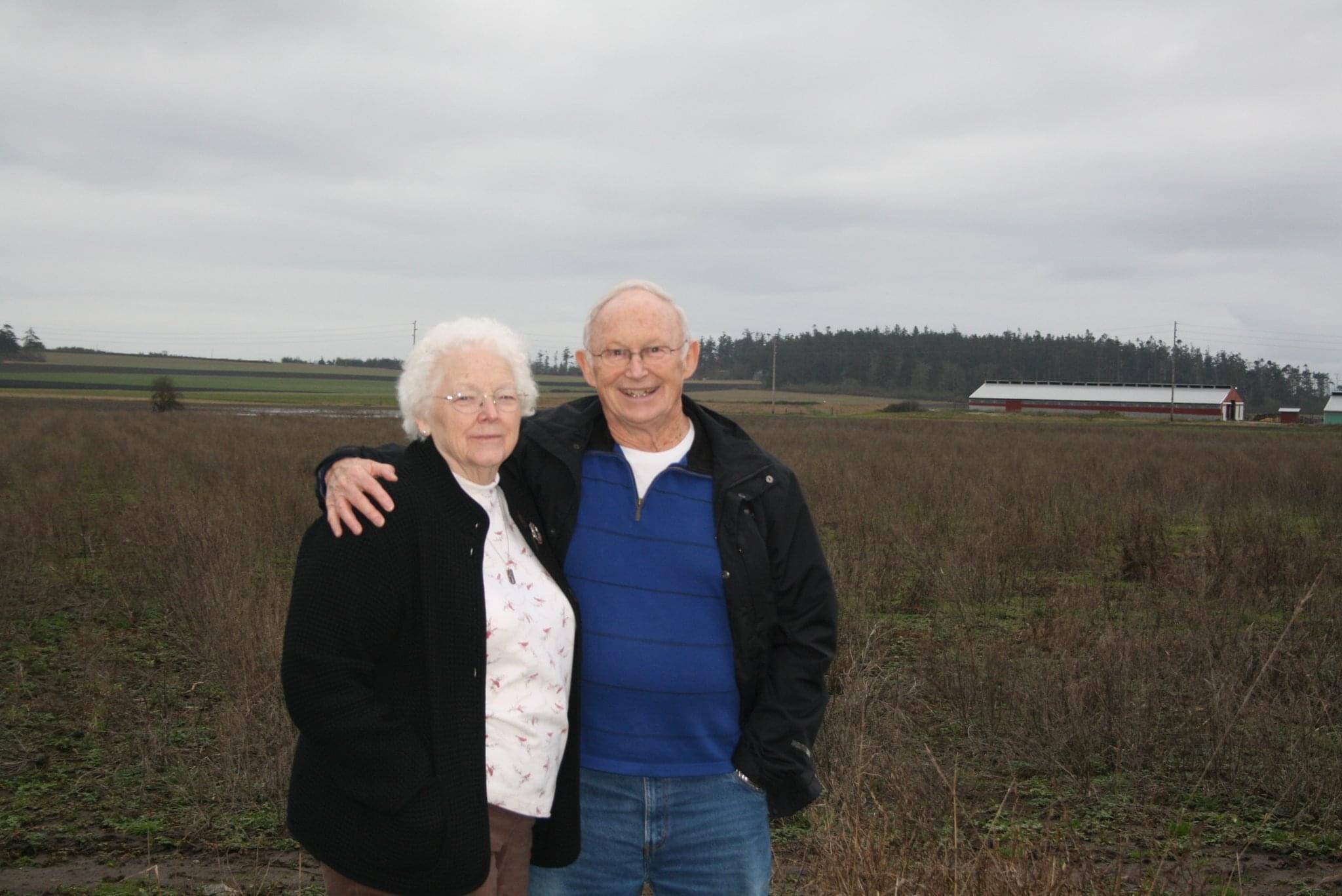Dave Engle, pictured here with his wife, Dolores, is part of the fifth generation of Engles to own the farm known as the Engle Family Homestead.