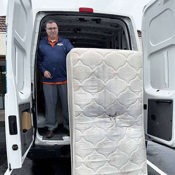 If your mattress is old enough to drive, it's time for a replacement! ESC Mattress will remove your old bed for safe disposal at the same time they deliver your new one.