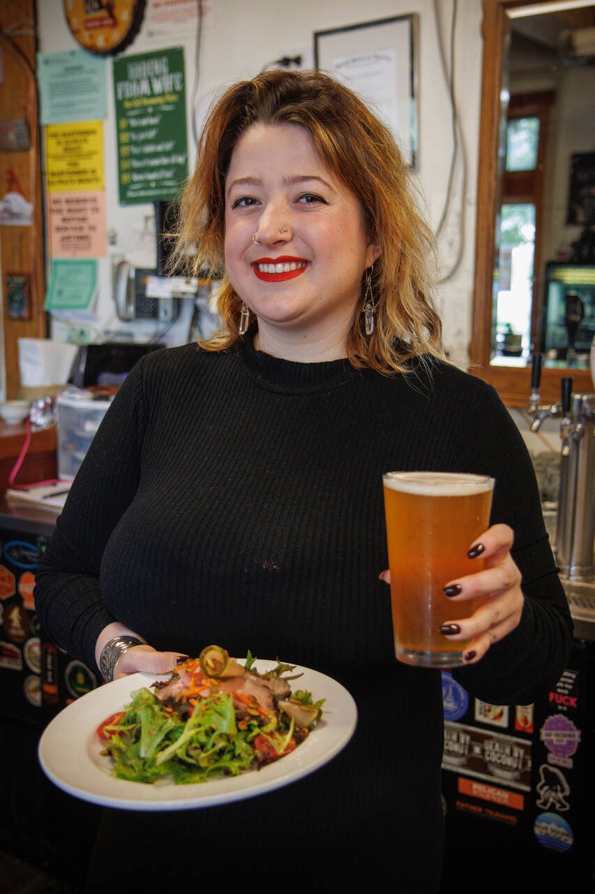 Photo by David Welton
Francesca Coenen-Winer is the new owner of the Taproom at Bayview Corner.