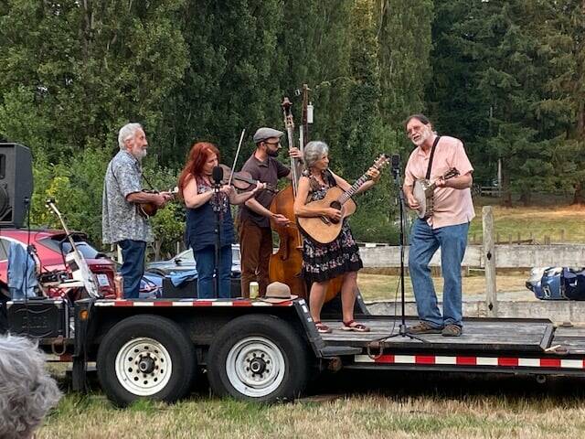 Photo provided
The Todalo Shakers performed outside at the Chicken Barn Concert Hall in August of last year.