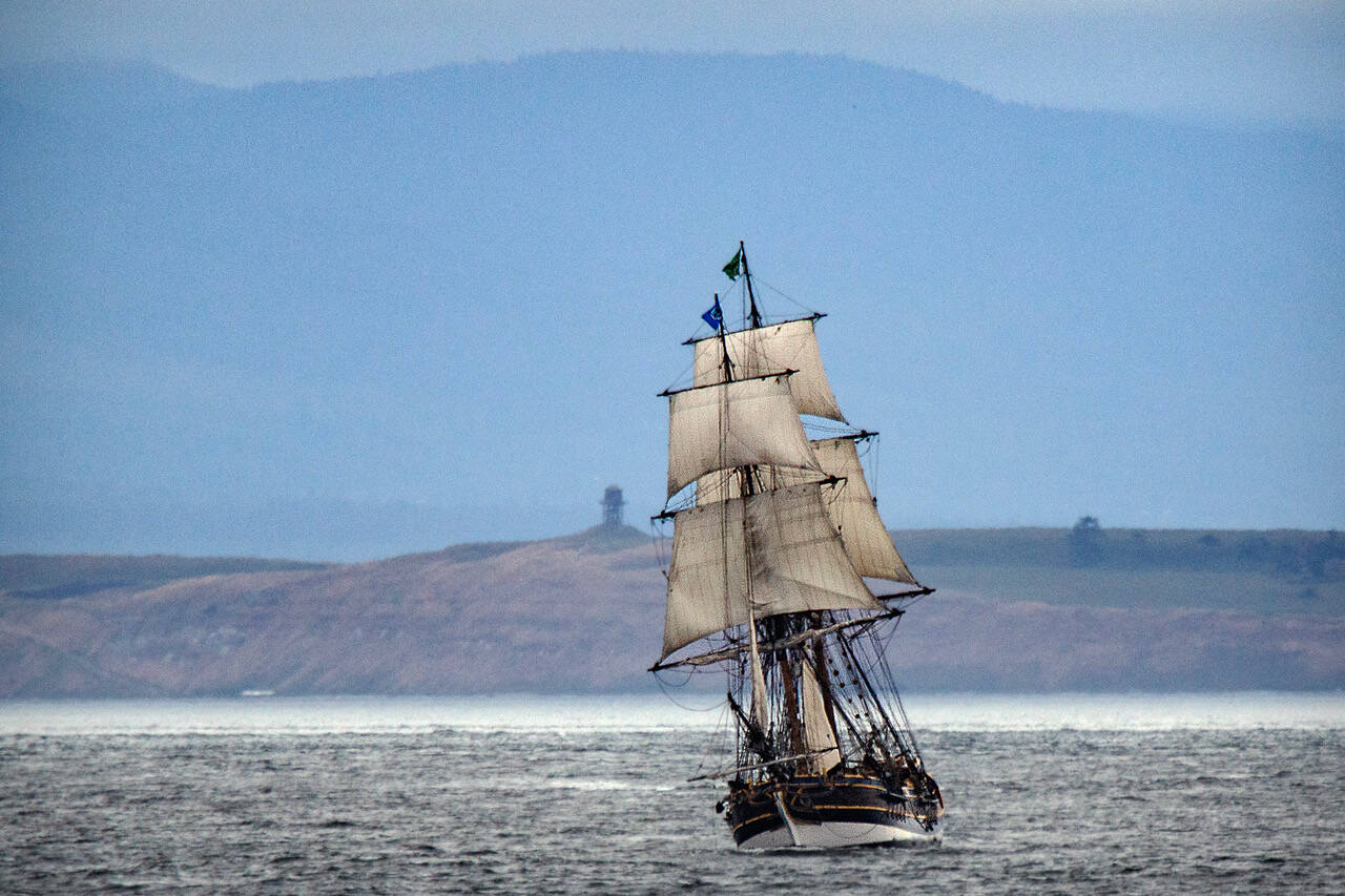 The Lady Washington and other tall ships that visit Whidbey Island are symbolic of the area’s maritime heritage. (Photo by David Welton)