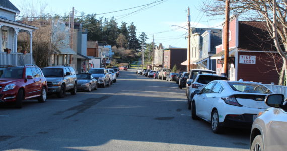 File photo by Karina Andrew/Whidbey News-Times
Town officials are considering making Front Street one way and adding angled parking to make the historic downtown area more pedestrian friendly.
