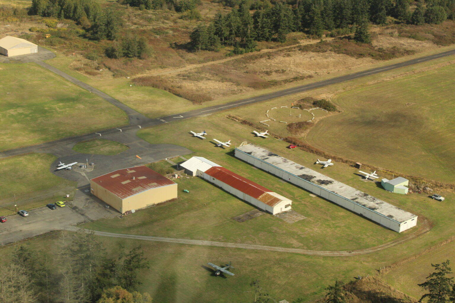 The A.J. Eisenberg Airport in Oak Harbor. (File photo by Karina Andrew/Whidbey News-Times)