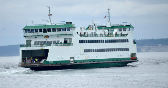File photo
The Coupeville-to-Port Townsend ferry route will not be fully restored to two-boat service until spring of 2024.