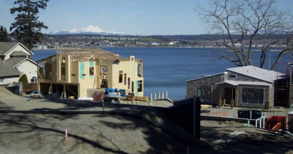 Photos by Rachel Rosen/Whidbey News-Times
A total of 11 houses are set to be built at the Scenic Heights Development.