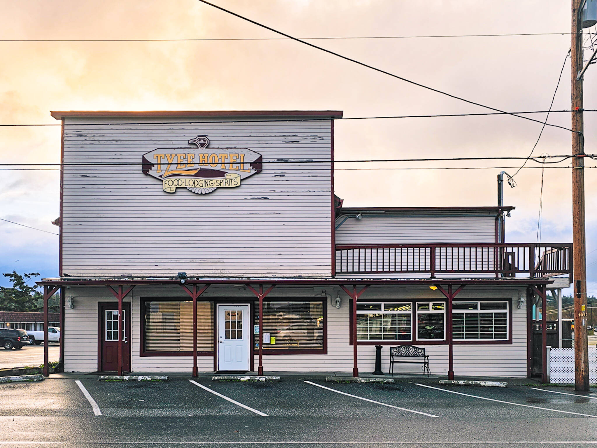 The Tyee Restaurant, known historically as Pat’s Place, was awarded a $7,040 Ebey’s Forever grant for paint and siding repairs. (Photo provided)