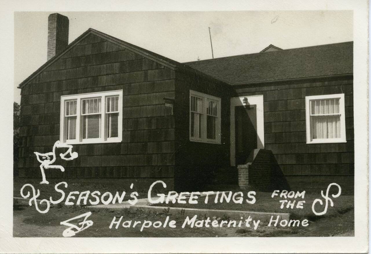 Photos provided
An image shows the Polly Harpole Maternity Home when it opened.