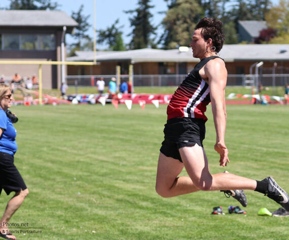 <p>Photo by John Fisken</p>
                                <p>Coupeville senior Alex Murdy competes at a district meet earlier in the year.</p>