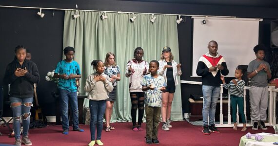 Photo provided
Children with Unity Fellowship rehearse for an upcoming Juneteenth program.