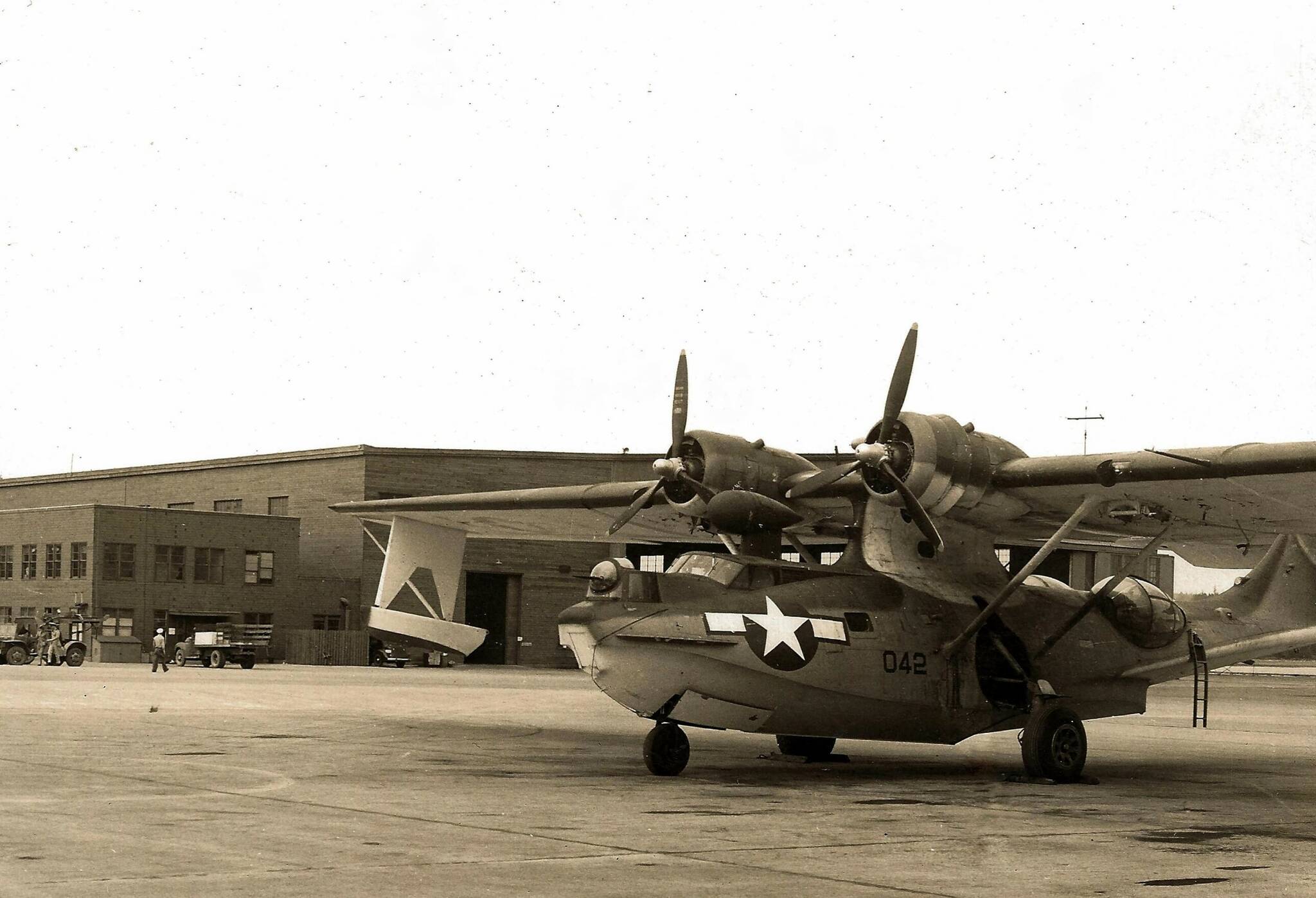 The PBY Catalina was one of the first planes flown out of Naval Air Station Whidbey Island. (Photo provided)