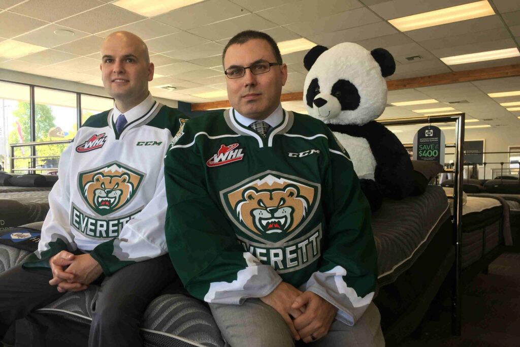 ESC Mattress Center owners Joshua Rigsby and William Wellauer are proud supporters of the Everett Silvertips and other community groups. When you shop local, you’re supporting your community!