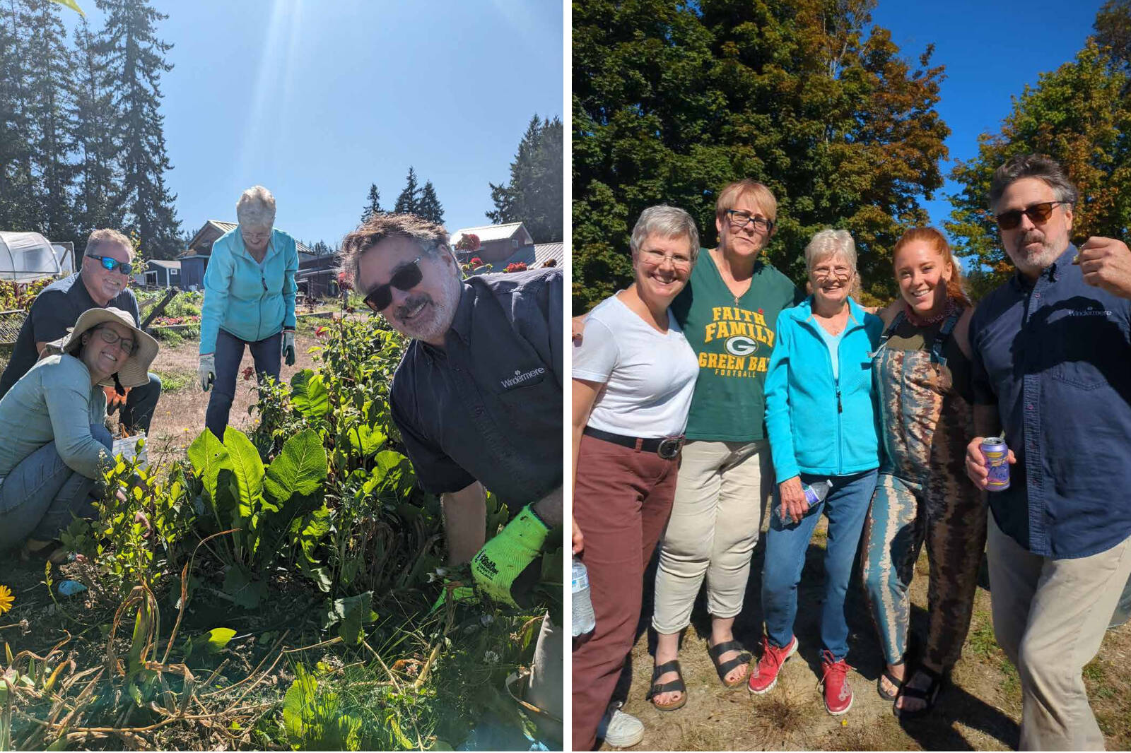 During their recent Community Service Day, the Windermere team volunteered with gardening, site maintenance, administration support and more at Good Cheer Food Bank and Donation Center.
