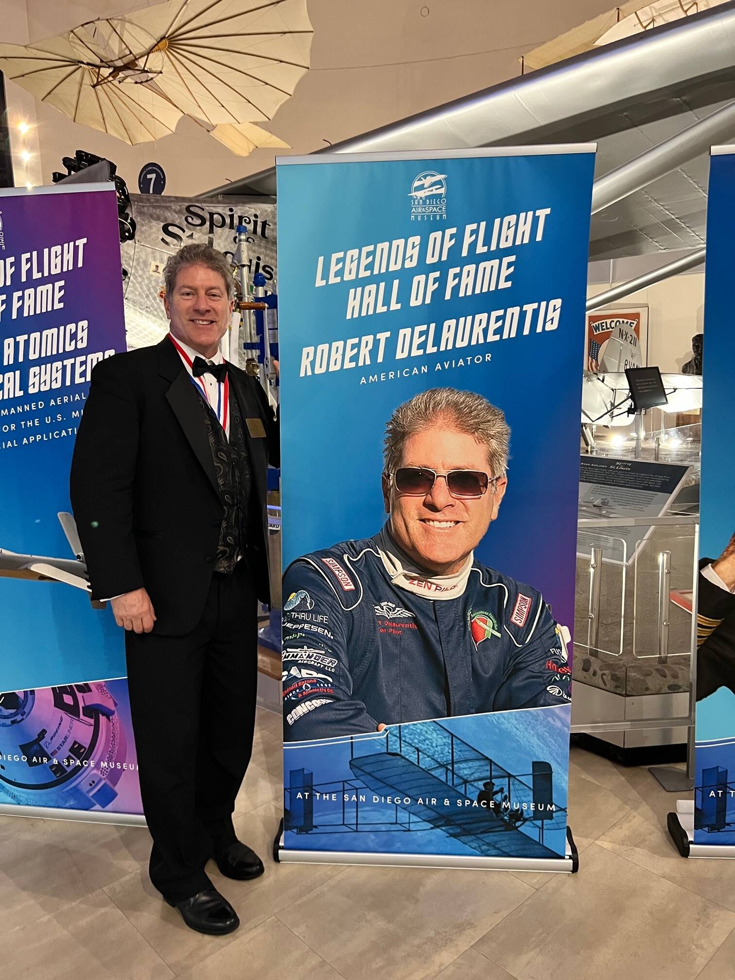 Robert DeLaurentis at the San Diego Air Space Museum. (Photo provided)