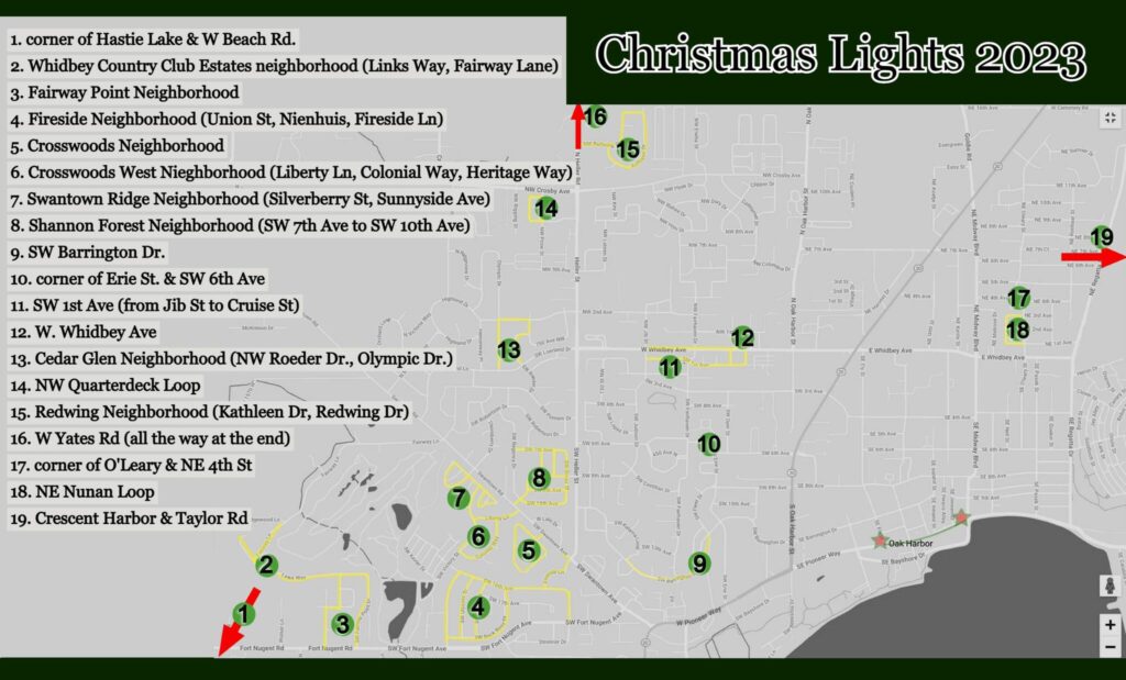 Christmas light contest and map bring joy Whidbey NewsTimes