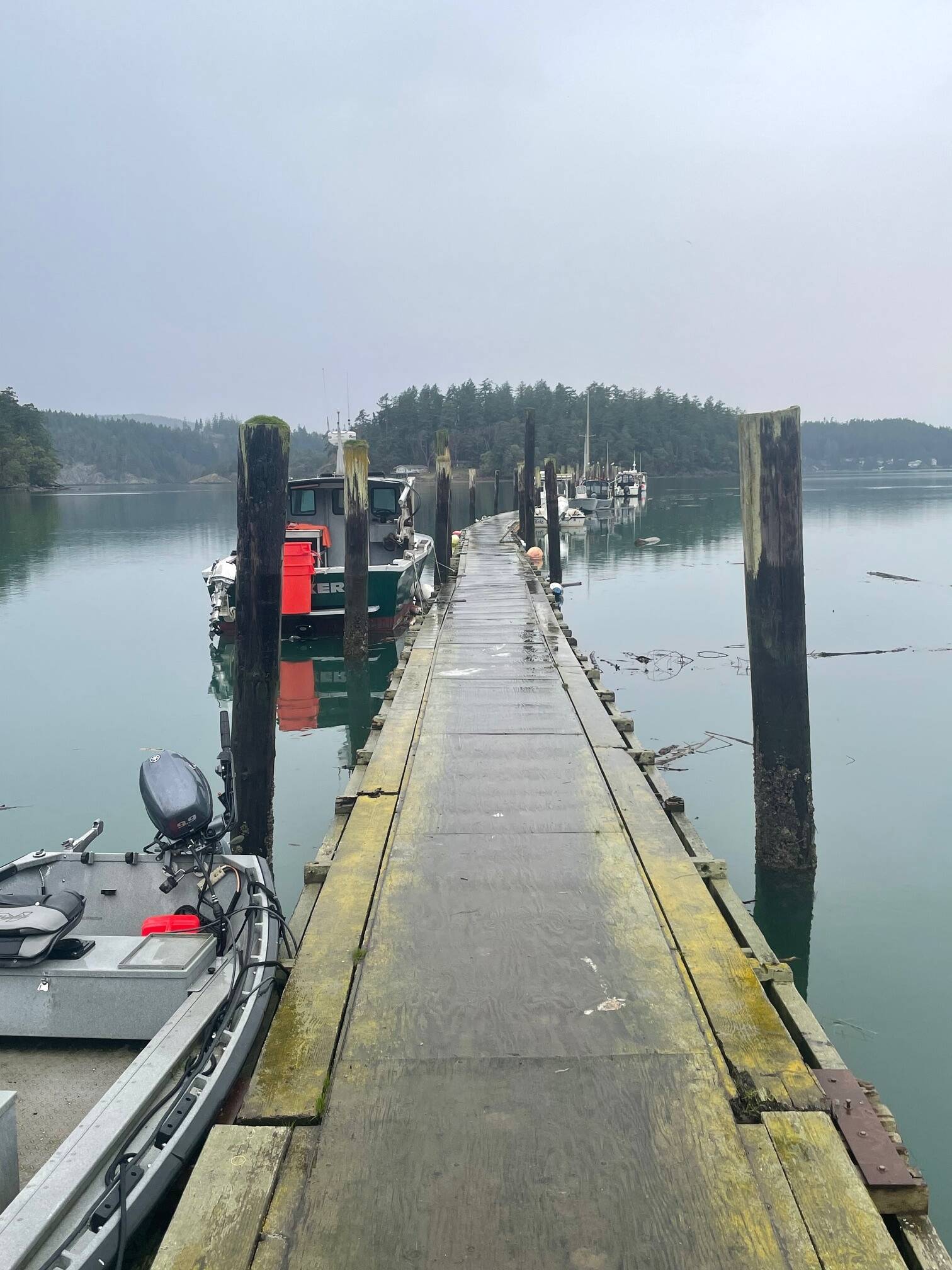 Island County is moving ahead with plans to rebuild the dock at Cornet Bay. (Photo by Jessie Stensland)