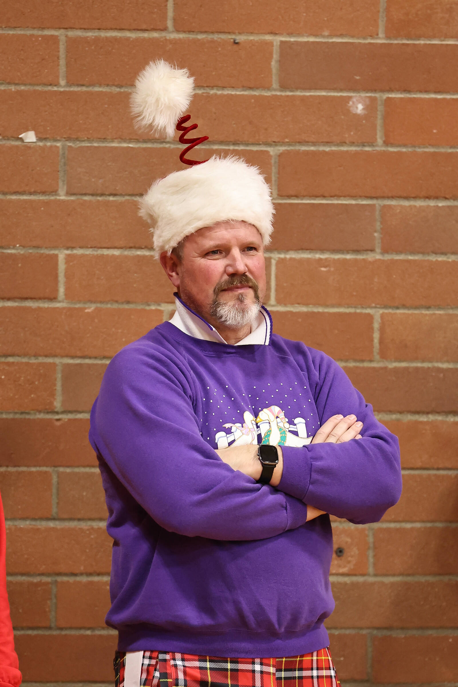 Willie Smith, best dressed athletic director in the state? (Photo by John Fisken)