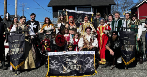 A “medieval fantasy festival,” the Whidbey Ren Faire will fill the Whidbey Island Fairgrounds & Events Center, May 25 and 26, sponsored in part by Peoples Bank. Photo courtesy Peoples Bank
