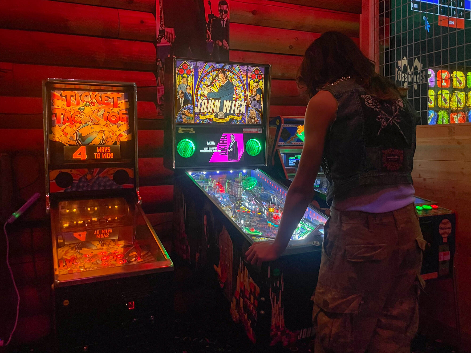 Pinball wizards can face John Wick at axthrowing joint Whidbey News