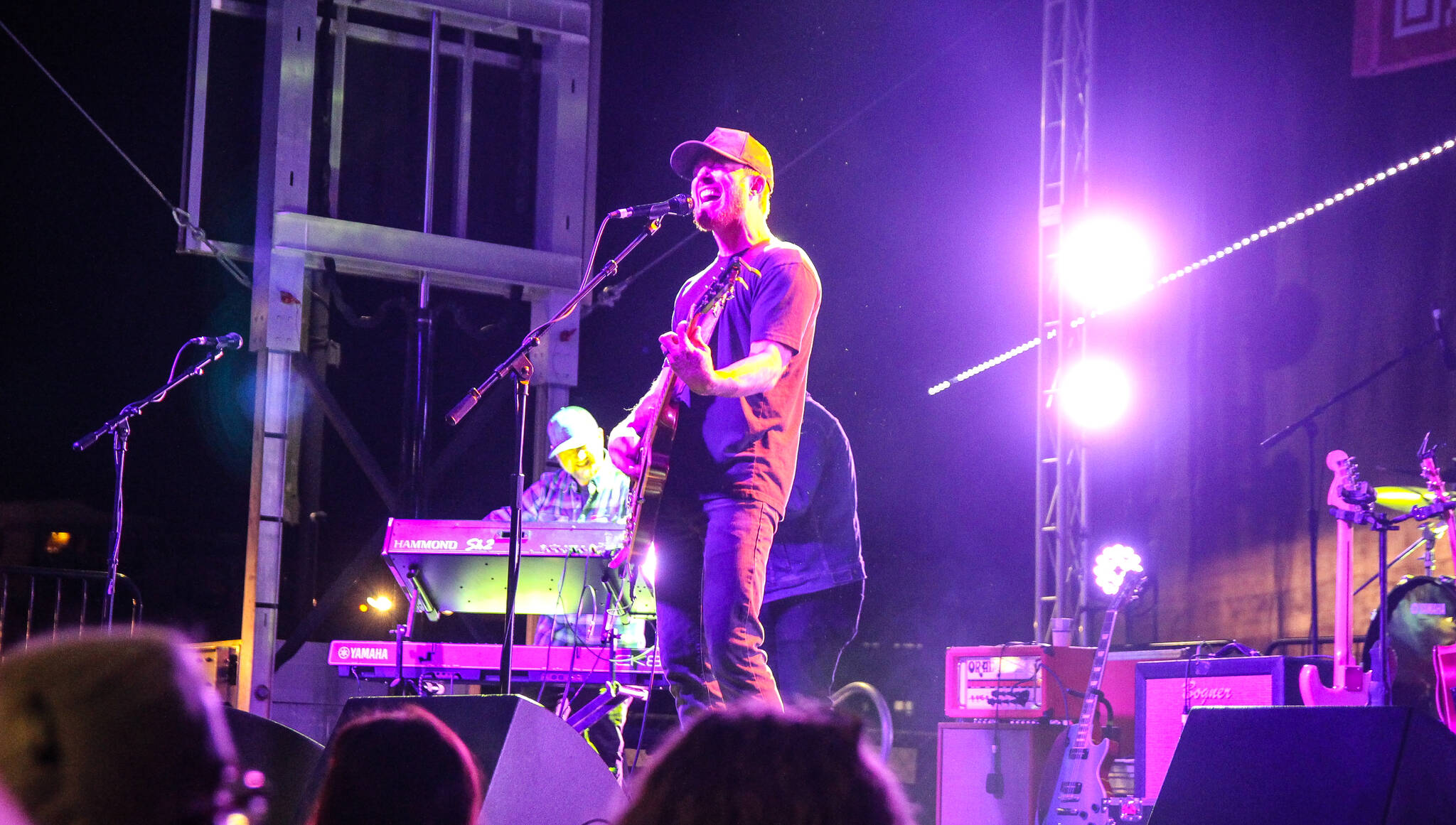 Photo by Luisa Loi
Cody Beebe, from Cody Beebe & the Crooks, closed the festivals first night.