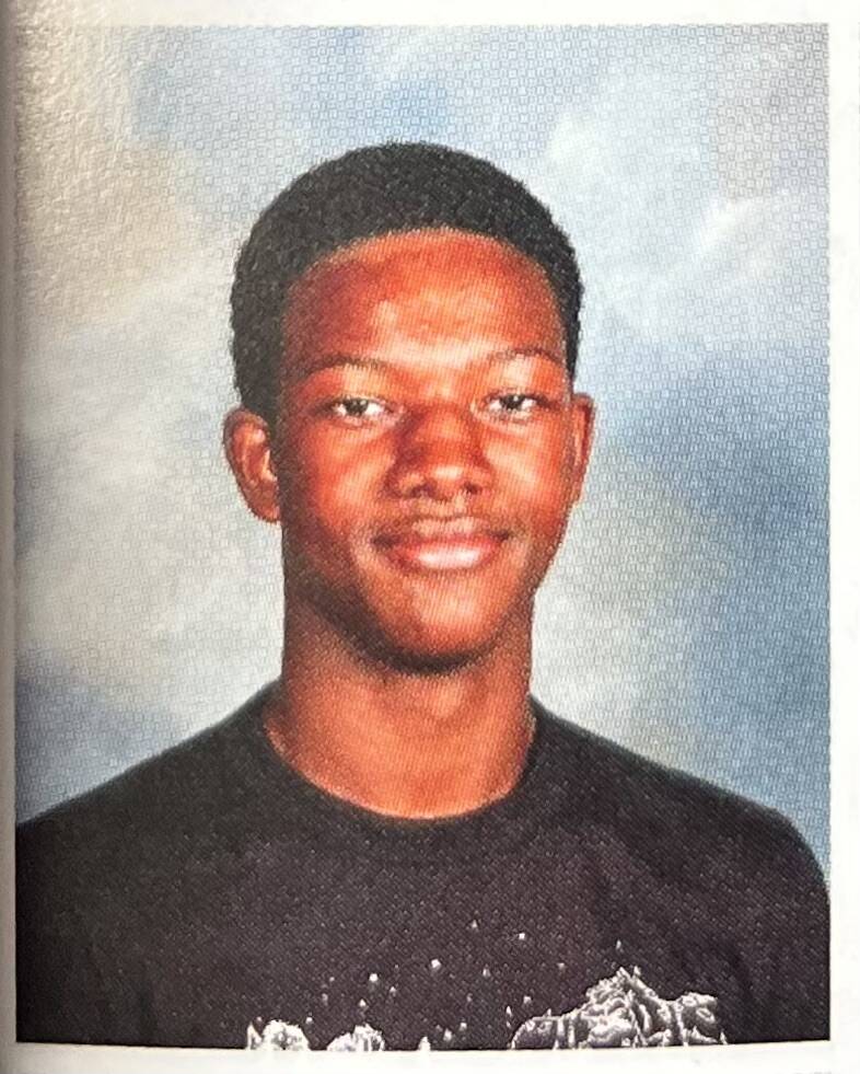(Photo provided) Jeremiah Copeland in a 2022 Oak Harbor High School yearbook.