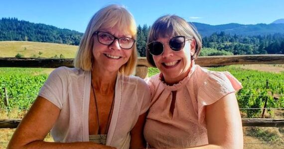 Photo provided From left are Debra Parish and her daughter Kristin Benson.