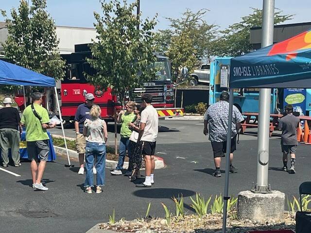 Photo provided
Sno-Isle Library set up a booth at Lake Stevens Community Day.