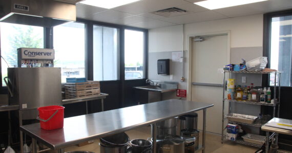 The new kitchen. Photo by Allyson Ballard