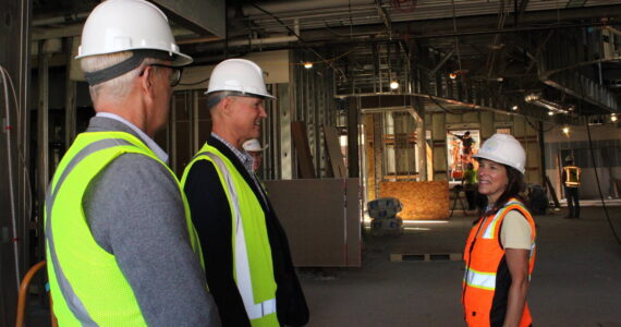 (Photo by Allyson Ballard) Superintendent Michelle Kuss-Cybula called the buildings’ funding a “twice-in-a-lifetime opportunity.”