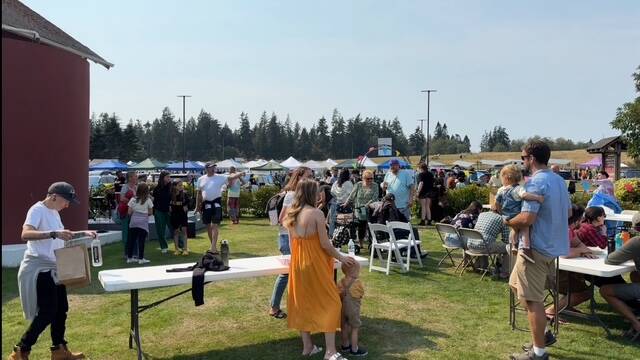 Photo provided
People enjoy Harvest Faire’s variety of entertainment.