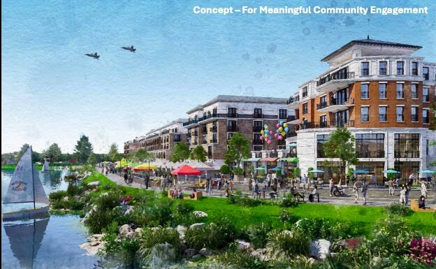 Photo provided
Concept rendering from curve in SE Bayshore Drive, and Midway Boulevard, looking West. The City’s Pioneer property is in the foreground on the righthand side and Flintstone Park is in the background on the lefthand side (City of Oak Harbor, WA, Dahlin Group 2024)
Photo provided Concept rendering from curve in SE Bayshore Drive, and Midway Boulevard, looking West. The City’s Pioneer property is in the foreground on the righthand side and Flintstone Park is in the background on the lefthand side (City of Oak Harbor, WA, Dahlin Group 2024)
Photo provided Concept rendering from curve in SE Bayshore Drive, and Midway Boulevard, looking West. The City’s Pioneer property is in the foreground on the righthand side and Flintstone Park is in the background on the lefthand side (City of Oak Harbor, WA, Dahlin Group 2024)
Photo provided Concept rendering from curve in SE Bayshore Drive, and Midway Boulevard, looking West. The City’s Pioneer property is in the foreground on the righthand side and Flintstone Park is in the background on the lefthand side (City of Oak Harbor, WA, Dahlin Group 2024)