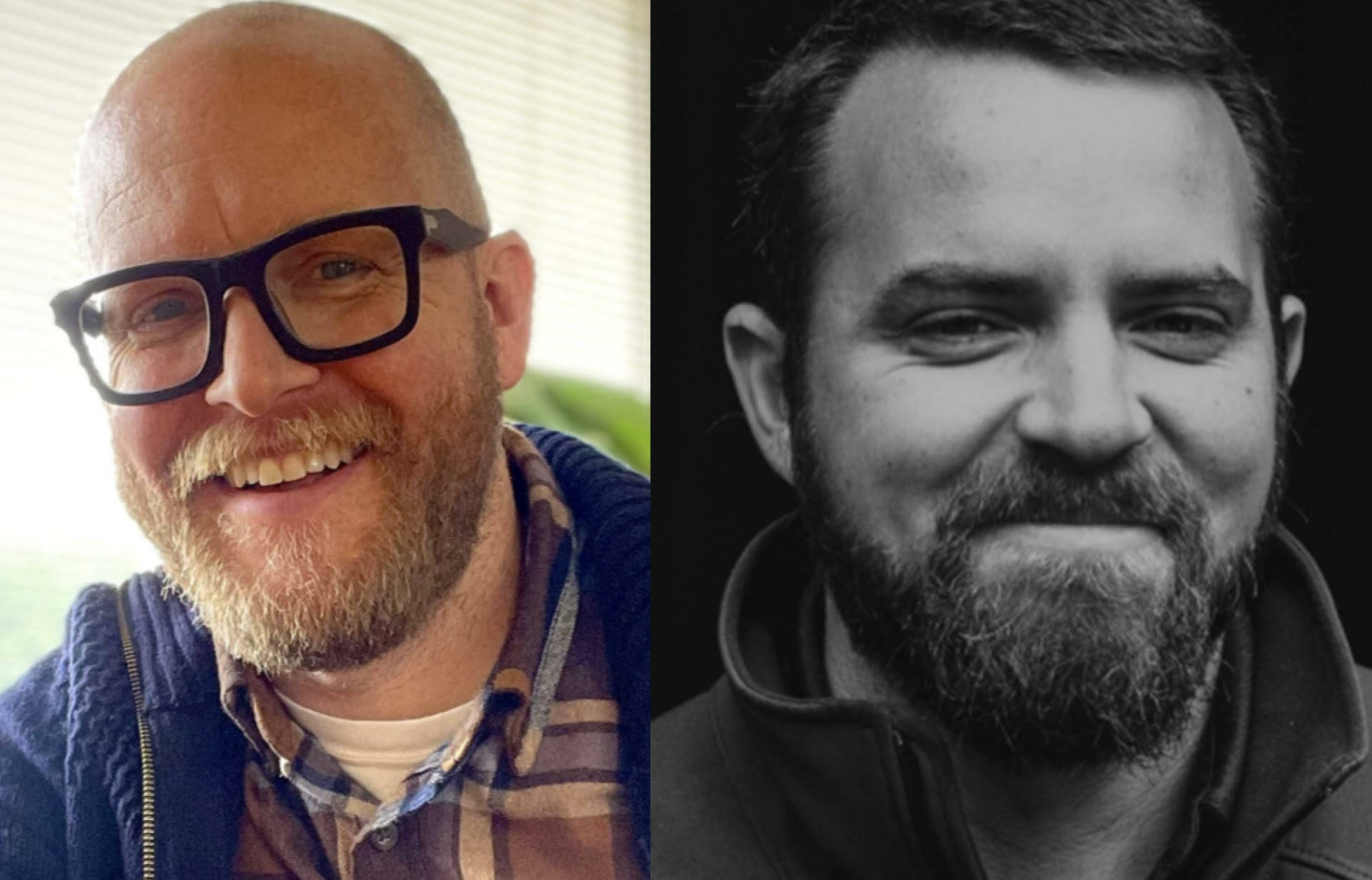 (Photos provided) Kristo Allred, left, and Brandon Roos, right, are running for Coupeville Town Council.